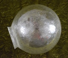 Átlátszó légbuborékos gömb lámpabúra , lámpa , csillár búra 21 cm