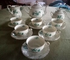 Antique 'alt schönwald' porcelain tea set for 6 people 1927-1945 - art&decoration