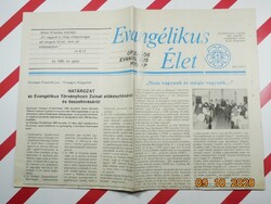 Régi retro újság - Evangélikus Élet - 1990. január 7. Születésnapra ajándék