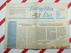 Régi retro újság - Evangélikus Élet - 1990. április 8. Születésnapra ajándék