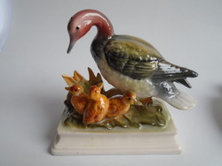Ducks antique porcelain nipp, statue. 1893-1923.