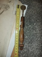 Pruner, wooden handle, copper head