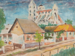 Magyar festő: A zsámbéki templom