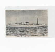 J:01 Francia hajó képeslap "postatiszta" (Járművek)