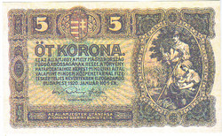 Magyarország 5 korona 1920 REPLIKA