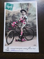 Biciklis képeslap