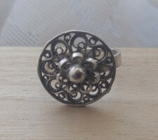 Női filigrán ezüst gyűrű ( 18mm)