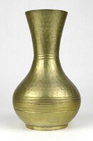 Indian copper vase marked 1L967 16 cm