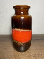 For sale marked scheurich glazed ceramic vase 20cm