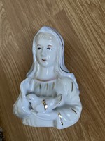 Tündéri nagyobb Mária szobor galambbal
