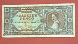 One hundred thousand pengő 1945 (50)