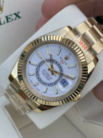 Rolex sky Dweller gold White dial