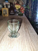Glass cup (green)