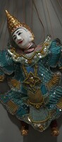Indonéz táncos marionett bábú szép díszes.Alkudható.