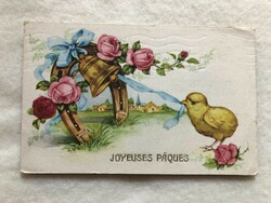 Antique, old graphic Easter postcard -2.