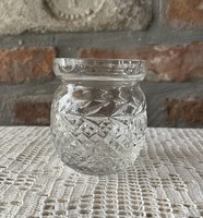 Crystal candle holder or bowl