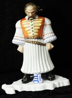 O-Herend irredenta porcelain figure is a rarity! Height: 31 cm
