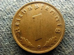 Németország Horogkeresztes 1 birodalmi pfennig 1939 G (id72995)