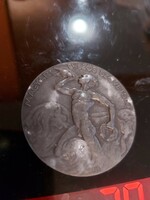Commemorative medal, 1940s, 50 mm, Hungarian rowing association, Lajos Berán