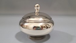 Antique silver sugar bowl