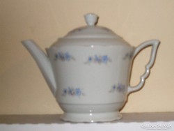 Old Zsolnay elf-eared coffee pot. 1 pc. With a cup.