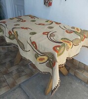 Beautiful thick tablecloth, 100*155 cm.