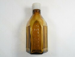 Retro régi Gyógyszertári gyógyszeres patika patikai üveg palack KÜLSŐLEG felirattal 100 ml