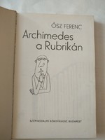 Ősz Ferenc: Archimedes a Rubrikán, ajánljon!