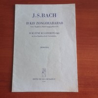 J. S. Bach : 18 kis zongoradarab Anna Bach hangjegyfüzetéből
