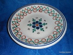 Ferenc Mónus glazed ceramic wall plate hmv (ap)