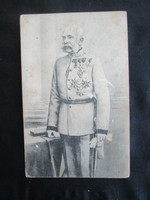 1916 HABSBURG FERENC JÓZSEF CSÁSZÁR MAGYAR KIRÁLY EREDETI ÉS KORABELI FOTÓ -LAP
