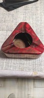 Triangular ashtray from Zsolna