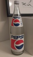Retró literes Pepsi üveg üdítős palack