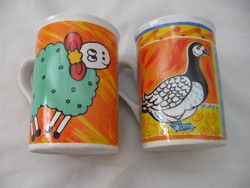 Lamb, duck kid mugs for Easter too