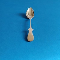 Antique silver children's spoon 1857