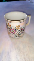 Antique, hand-painted bider cup