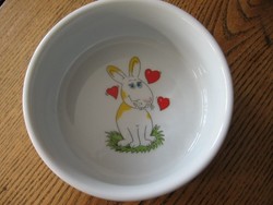 Bunny karlie porcelain bowl