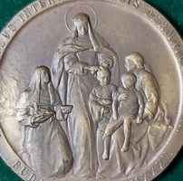 Vastagh year: Saint Margaret, Buda Royal Castle, bronze medal 1935.