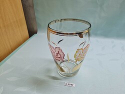 A0247 glass flower vase 21 cm