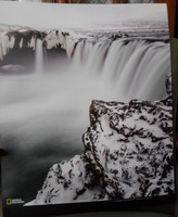 Poster 6.: Godafoss waterfall in winter, Iceland (photo)