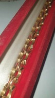Beautiful bicolor gold bracelet 14k