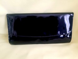 Black lacquer envelope bag elle magazine limited edition
