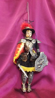 Olasz marionett lovag báb (L3405)