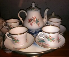 4 sz.Petrus Regout & Co. Maastrich TEÁS / KÁVÉS KÉSZLET 1880-as évek - Art&Decoration