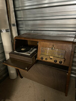 PHILIPS Retro Lemezjátszó + Rádió