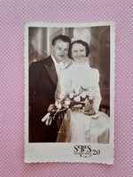 Old wedding photo 1939 swift budapest studio photo
