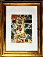 Chagall: Akrobata - eredetigazolás