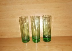 Retro green glass tumbler 3 in one (8/k)