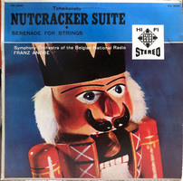 André,Tchaikovsky,Symph. Orch.  Belgian National Radio - Nutcracker Suite / Serenade For Strings (LP