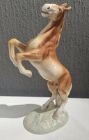 Royal doux porcelain horse statue - 51112